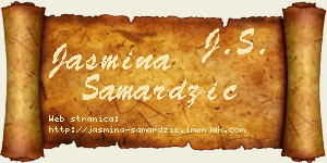 Jasmina Samardžić vizit kartica